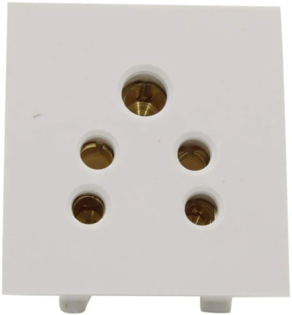 CANDLE Modular Roma Fitting 5amp. 3 Pin Socket 5 A Five Pin Socket